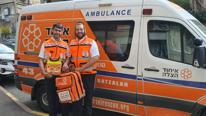 Парамедики Нати Дана и Шломо Федер  