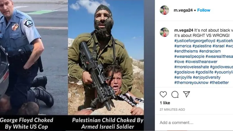 Antisemitic post