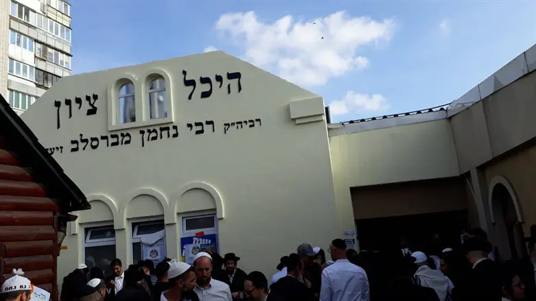 Rabbi Nachman's grave in Uman