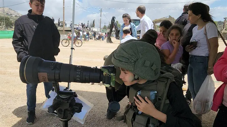 חניון צה"ל בשומרון - הגדול בישראל