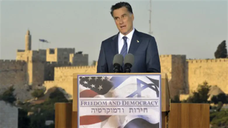 Mitt Romney in Jerusalem