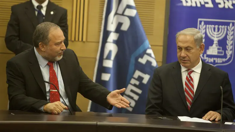 ארכיון: נתניהו וליברמן