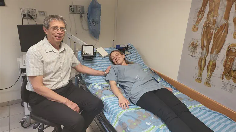 פרופ' פילר במעבדת השינה