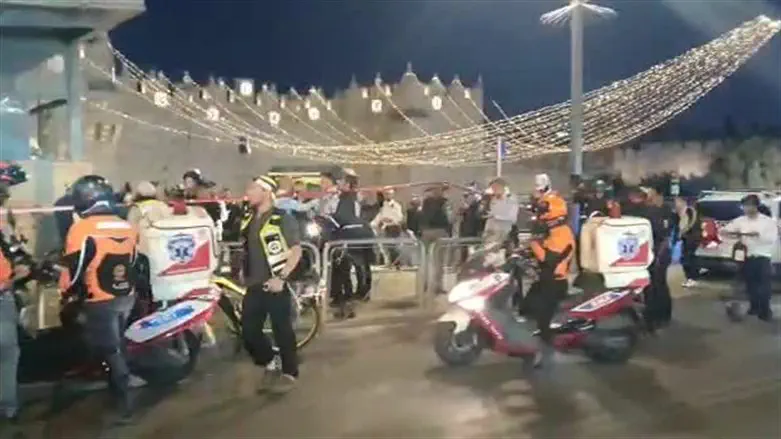 זירת הפיגוע