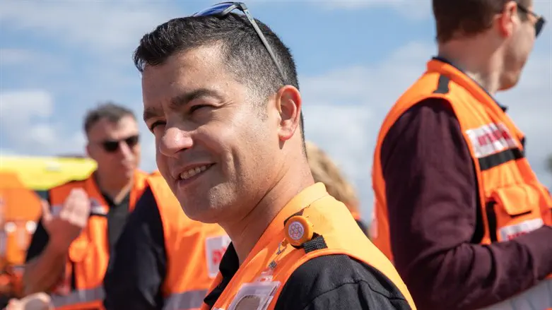 United Hatzalah volunteer EMT Uriel Rosner