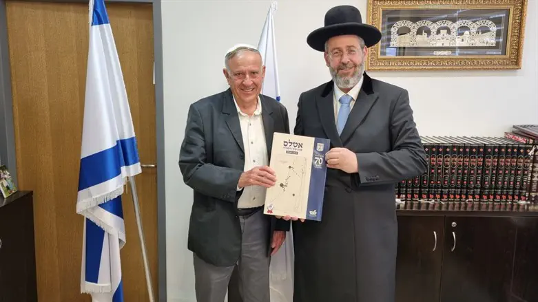 הרב דוד לאו ופרופ' דני פפרמן