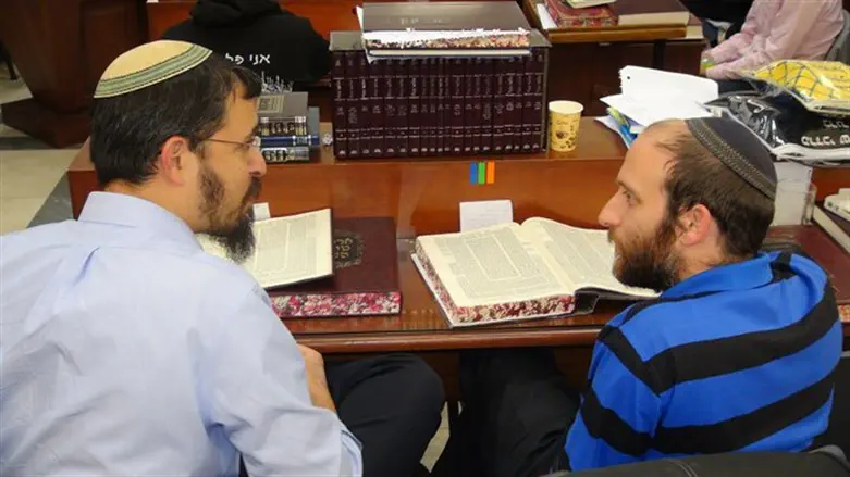 Students at Yeshivat Hakotel