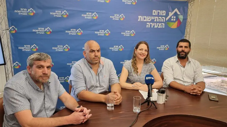 מתנגדים למהלך הנוכחי. ראשי פורום ההתיישבות הצעירה