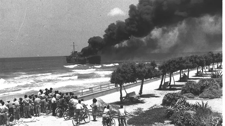 The firing at the Altalena