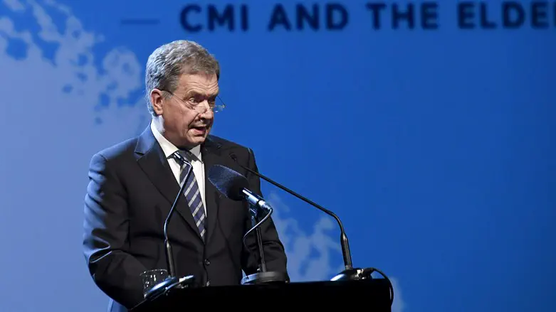 נשיא פינלנד סאולי ניניסטה