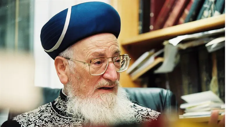 Rabbi Mordechai Eliyahu ztz"l