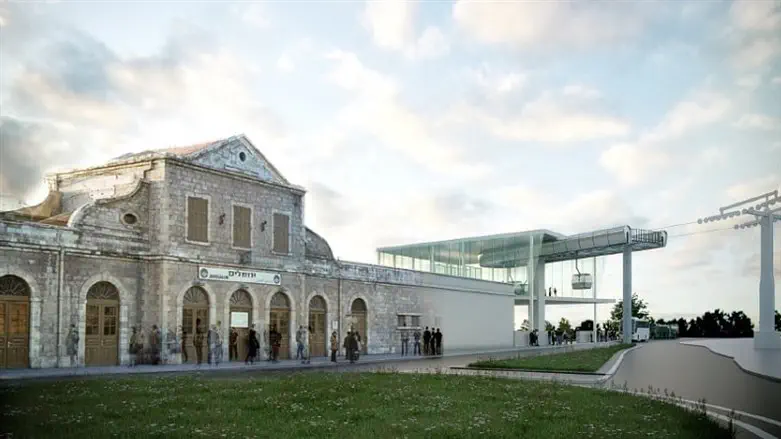 הדמיית הרכבל