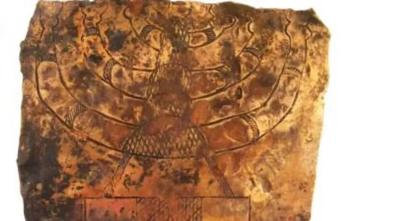 תבליט מנורת הזהב. שנה ב' למרד