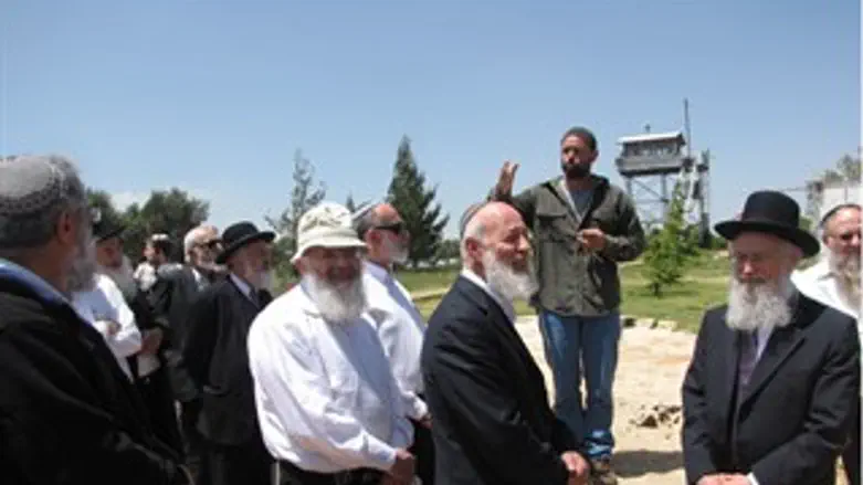 הרבנים מלמד והרב דרוקמן אמש