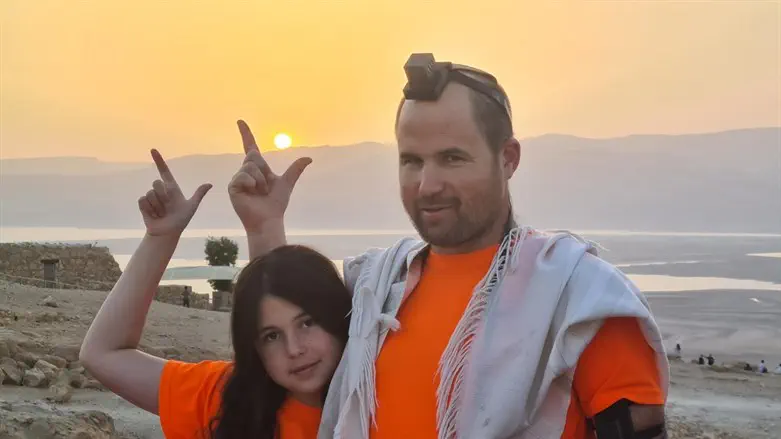 איתי גרנק ובתו