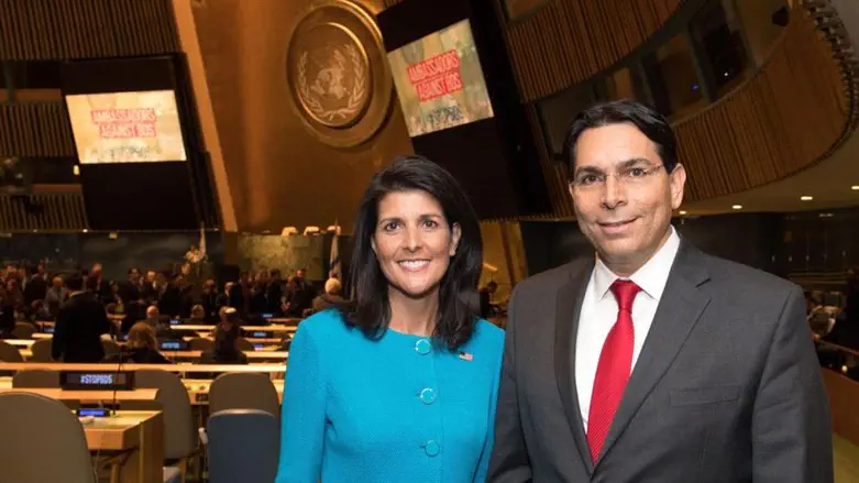 Ambassadors Danny Danon Nikki and Haley