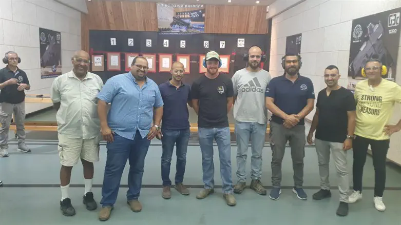 מתאמנים במטווח הצפון