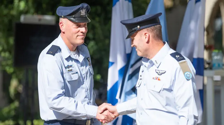 טקס הפרידה מתא"ל אמיר לזר