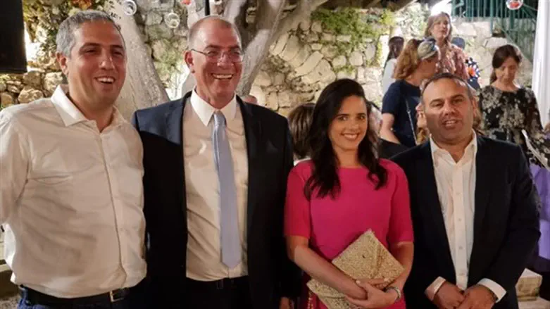 שלום שלמה, איילת שקד, ניר אורבך וטל גן צבי