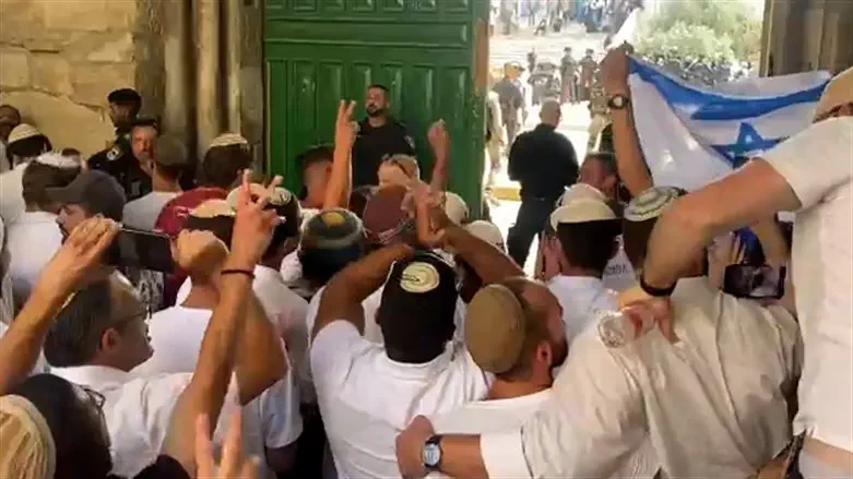 רוקדים מול היציאה מהר הבית