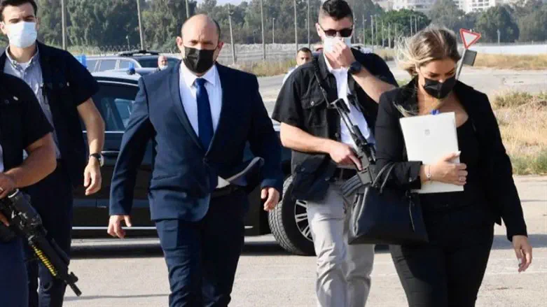 Наоми Сасон с Нафтали Беннетом