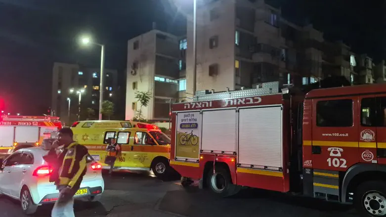 שריפה בבת ים