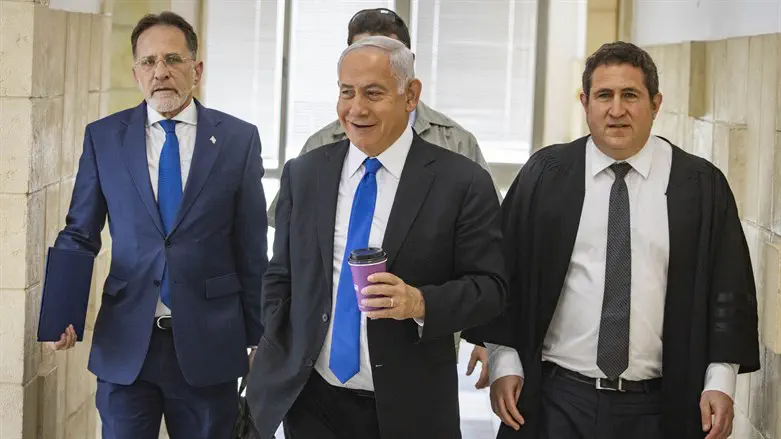 נתניהו בבית המשפט