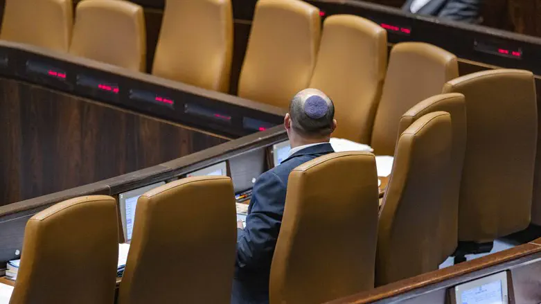 נפתלי בנט במליאת הכנסת