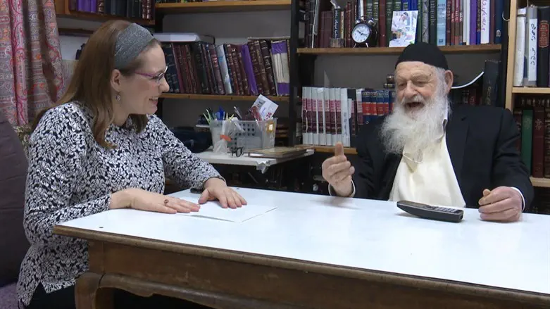 הרב אורי זוהר וסיון רהב מאיר