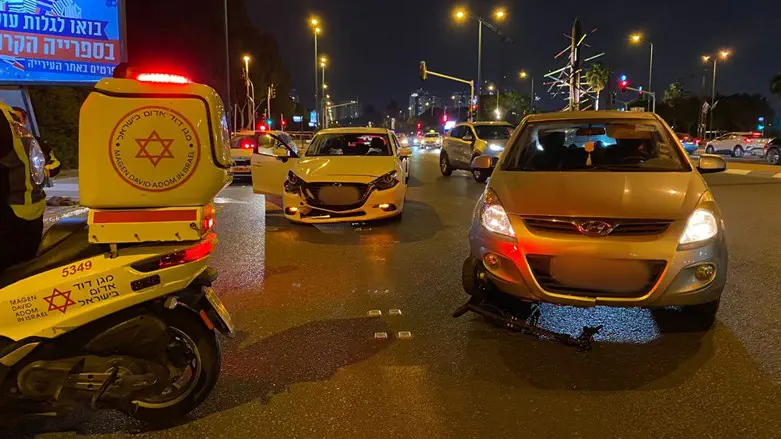 scene of the accident