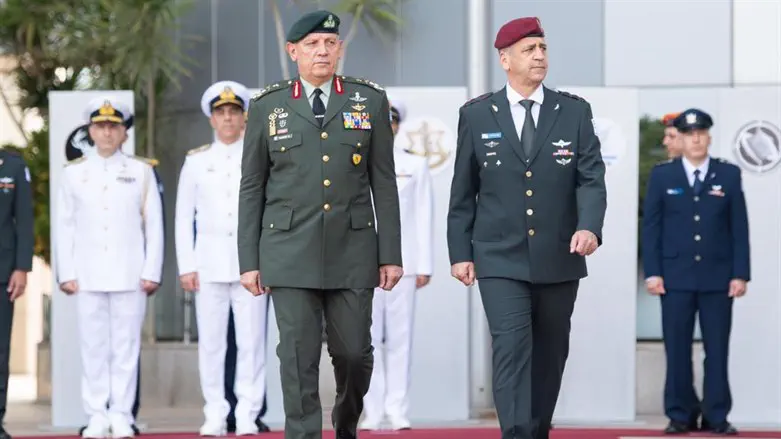 Chiefs of Staff Kochavi and Floros