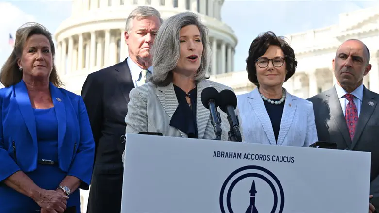 L to R: Ann Wagner, David Trone, Joni Ernst, Jacky Rosen, Jimmy Panetta