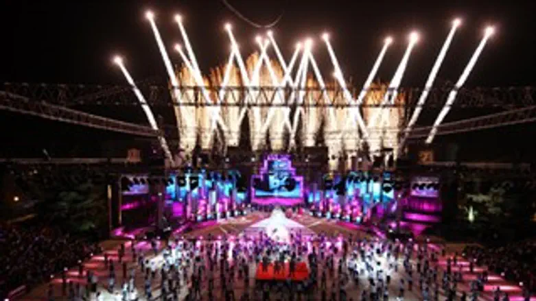 טקס הדלקת המשואות אשתקד