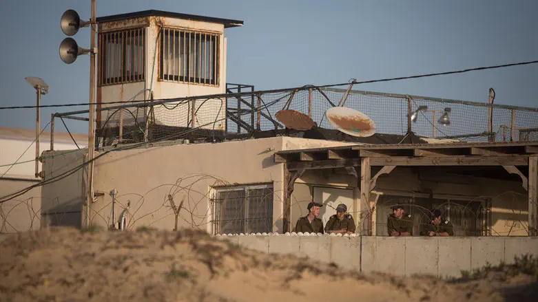 IDF base in southern Israel (illustrative)