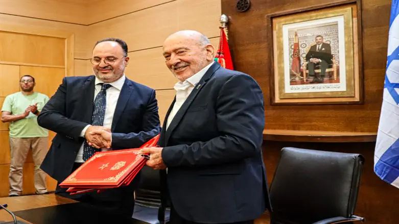הסכם היסטורי בין ישראל למרוקו