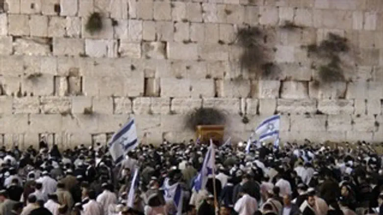 ליל יום העצמאות בכותל