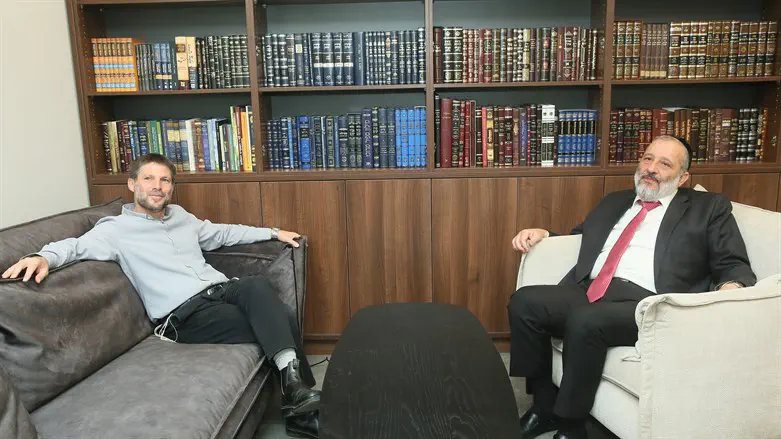 Bezalel Smotrich and Aryeh Deri