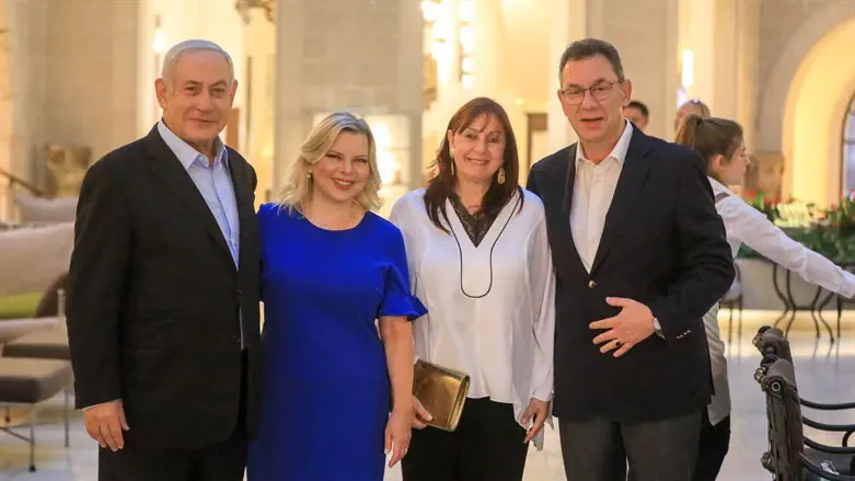 נתניהו ובורלא במהלך הפגישה