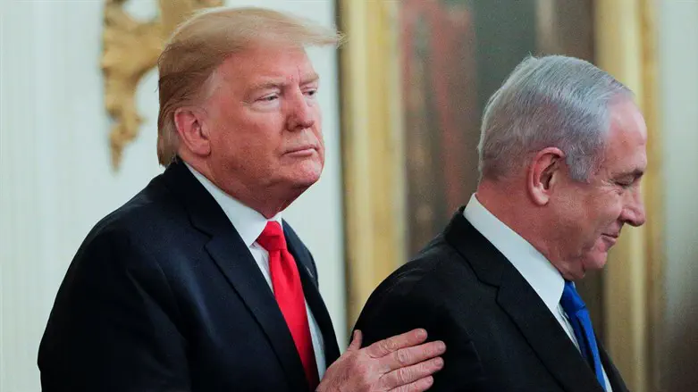 Дональд Трамп и Биньямин Нетаньяху