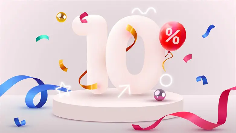 10 אחוזים