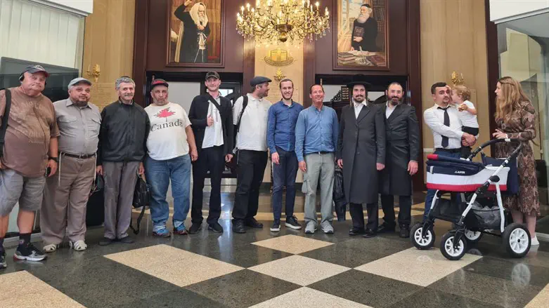 משתתפי ברית המילה בהאדיטש