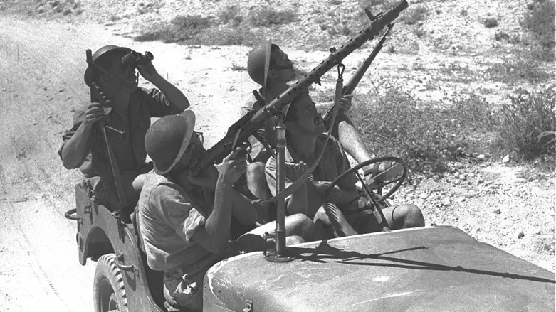 מאחורי הקרבות במלחמת עצמאות