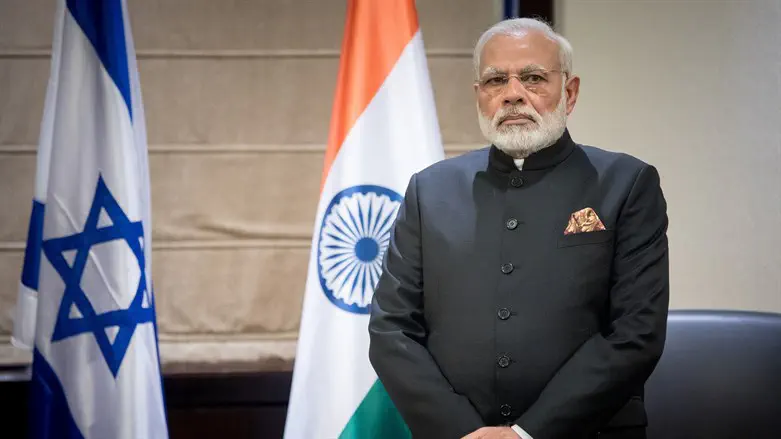 ראש ממשלת הודו נרנדרה מודי