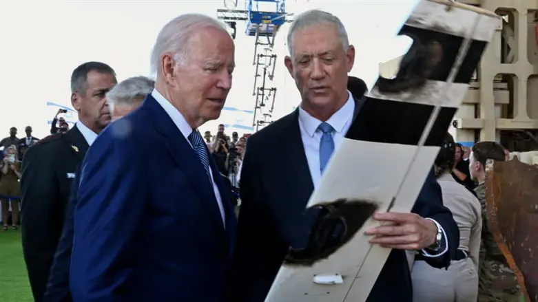 Джо Байден и Бени Ганц