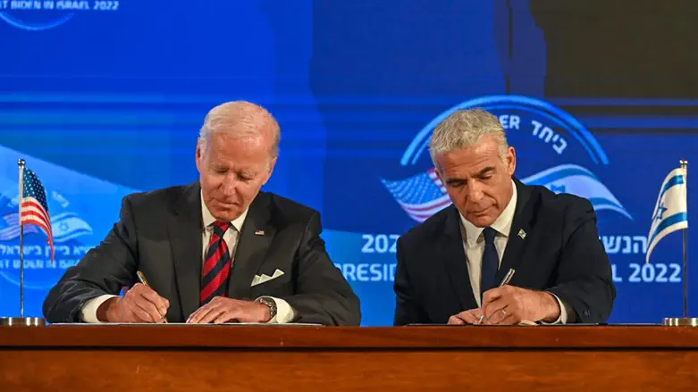 Lapid and Biden