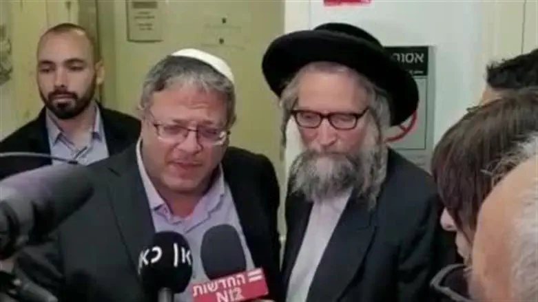 MK Itamar Ben Gvir commenting on the sentence