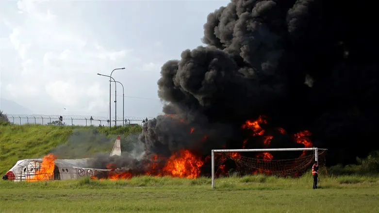 Авиакатастрофа. Иллюстрация