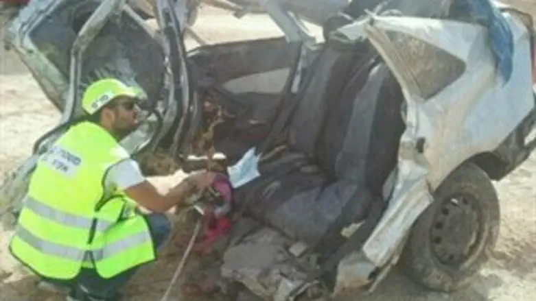 התאונה בכביש הערבה היום