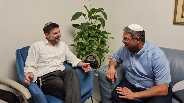 Бецалель Смотрич и Итамар Бен-Гвир