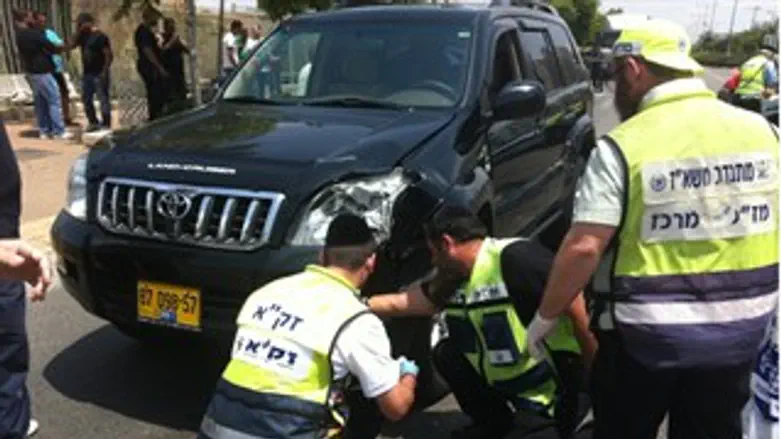 זירת התאונה היום